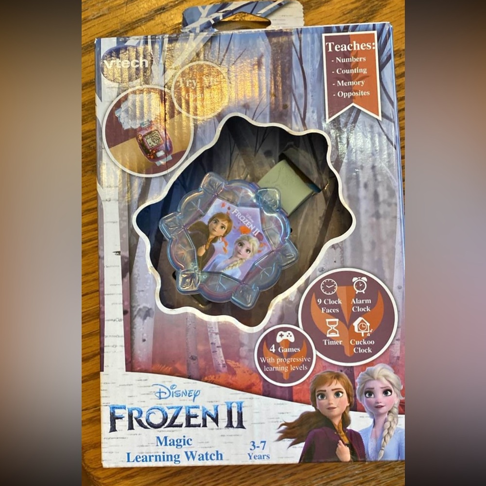 Disney Frozen Blue and Purple Kids Watch